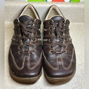 Y2K Dr Martens 8B97 Brown Leather Causal Lace Up Oxfords Men’s Size 13 M US